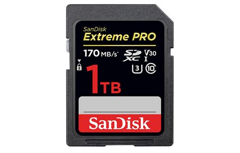 Sandisk Extreme Pro Sdxc Uhs I 1tb Características Precio Y Ficha Técnica