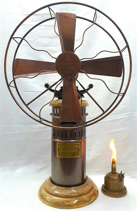 Buy Carfar Vintage Mechanical Stirling Engine Powered Air Fan Fully