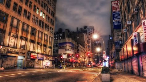 Architecture Broadway Road With Buildings Hd New York Wallpapers Hd