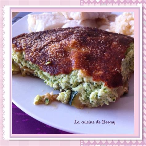 Gratin de courgettes au parmesan WW