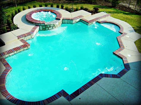Geometric Pools Design Samples By Dallas Fort Worth Swimming Pool