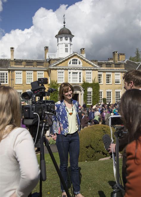 fiona bruce and the bbc s antiques roadshow visit polesden lacey in surrey for the 2013 series