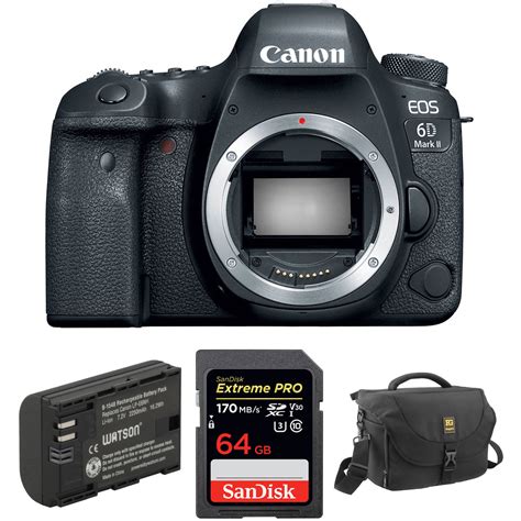 Canon Eos 6d Mark Ii Dslr Camera Body With Accessory 1897c002