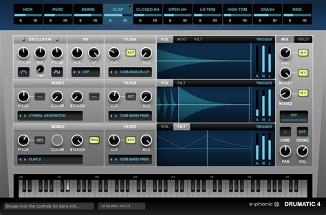 Kvr E Phonic Releases Drumatic Drum Synth For Os X Vst And Updates Win Version To V