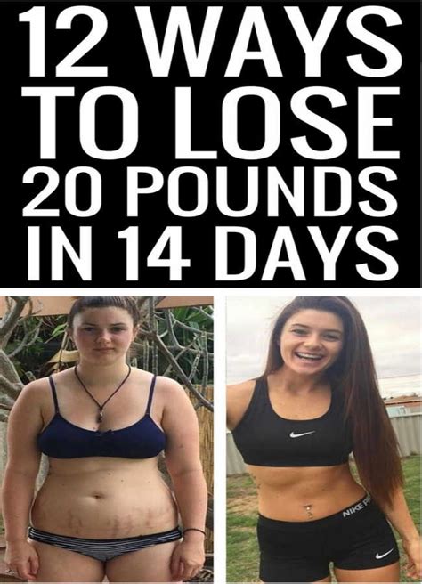 14 Ways To Lose 20 Pounds In 14 Days Health Facts Journal