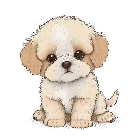 귀여운 만화 일러스트 강아지 스티커 귀여운 만화 강아지 개 스티커 만화 강아지 Png 일러스트 및 Psd 이미지 무료