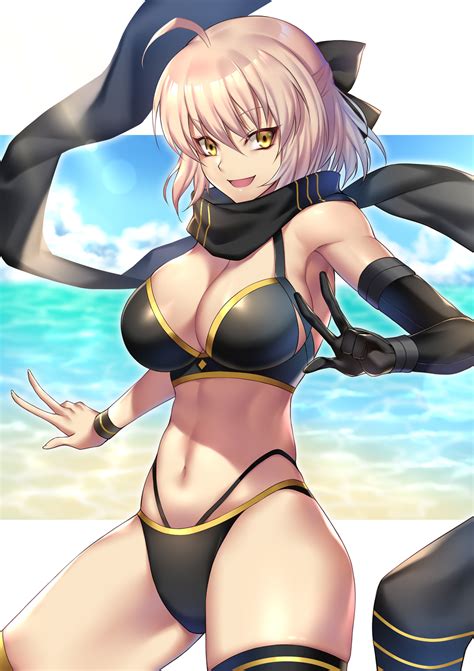 Fategrand Order Bikini Cleavage Swimsuits Tagme 563178 Yandere