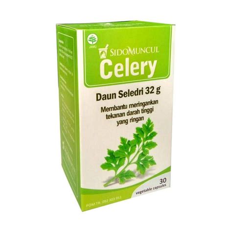 Promo Sidomuncul Celery Daun Seledri Obat Hipertensi Tekanan Darah