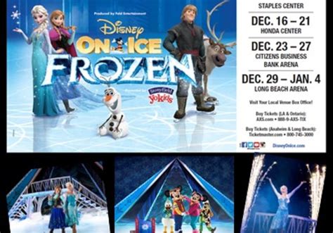 Get Your Tickets For Disney On Ice Frozen Macaroni Kid Camarillo