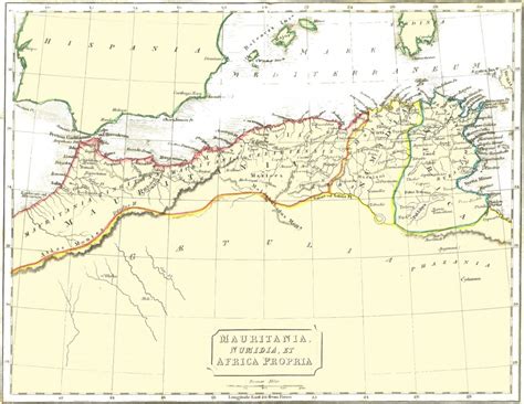 Allison Sermarinis Maps Of The Ancient World Ancient North Africa