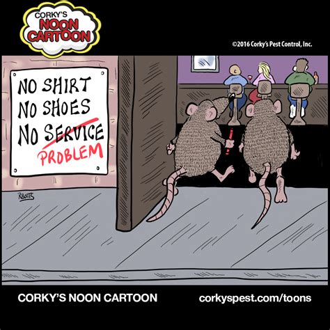Rat Cartoons Corkys Pest Control Services San Diego Pest Control