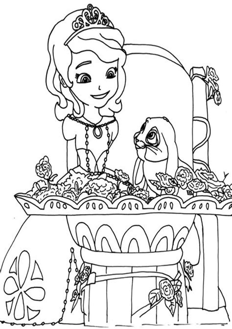 Fun Sofia The First Coloring Pages For Your Little One They Are Free And Easy To Print The