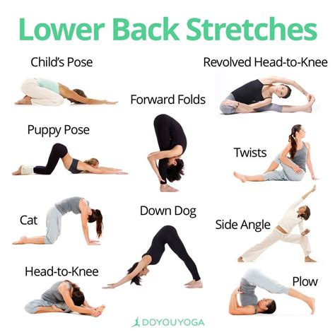 Easy Yoga Stretches For Back Yoga Pose