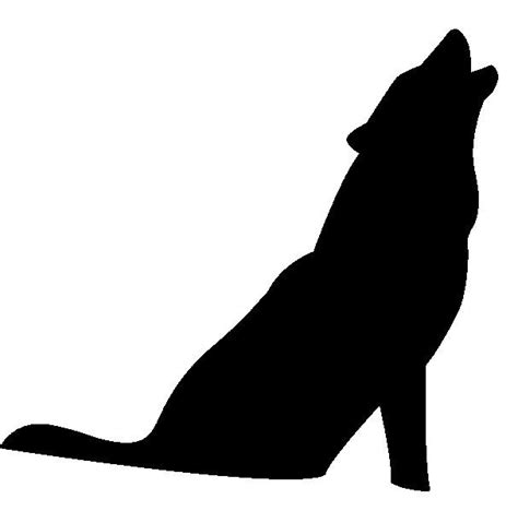 51 Best Wolf Animal Silhouttes Images On Pinterest Fox Tattoo