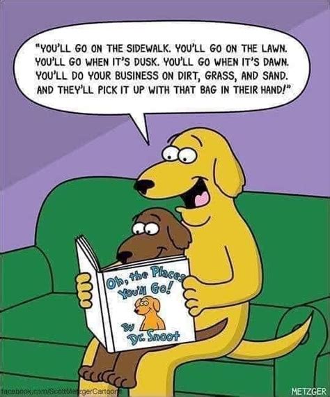 Dog Humor Scott Metzger Cartoons Funny Dog Comic Strips Oh The