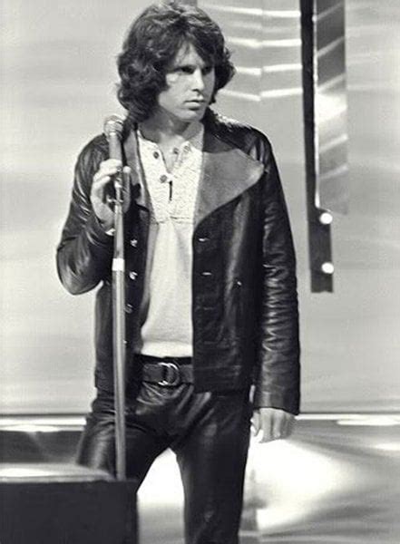 Jim Morrisons Leather Jacket Rthedoors