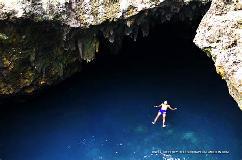 Traveling Morion Travel Photography Bohol Cabagnow Cave Pool Of Anda