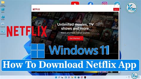 How To Download Netflix App On Windows 11 Youtube