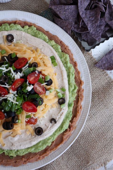 Classic 7 Layer Dip A Bountiful Kitchen