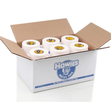 Howies 15” White Cloth Hockey Tape 24pk Pro Stock Hockey