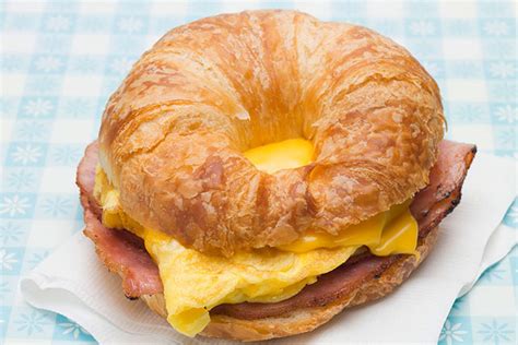 What kind of cheese is in a breakfast sandwich? Croissant Breakfast Sandwich | Kraft What's Cooking