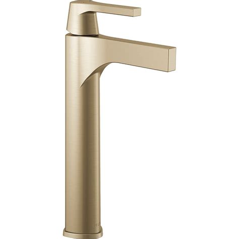Get free shipping on qualified champagne bronze products or buy online pick up in store today. Delta Zura Single Hole Single-Handle Vessel Bathroom ...