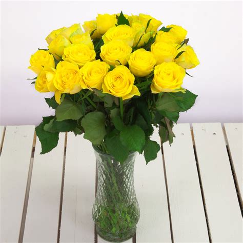 Cheap Yellow Roses Flower Bouquets Next Day Delivery Valueflora