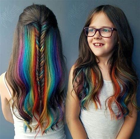 97 Coole Regenbogen Haar Farbideen Zum Ihres Sommers Zu Schaukeln