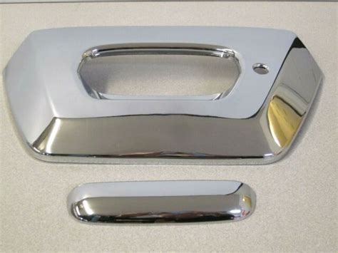 For Chevy Avalanche Chrome Tail Gate Handle Cover Tailgate 2002 06 For