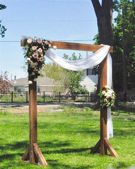 Wow Nice Looking Diy Wedding Alter Outdoor Wedding Ceremony Arch