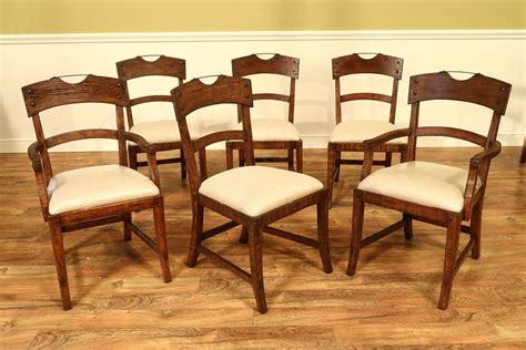 new solid walnut rustic dining room chairs