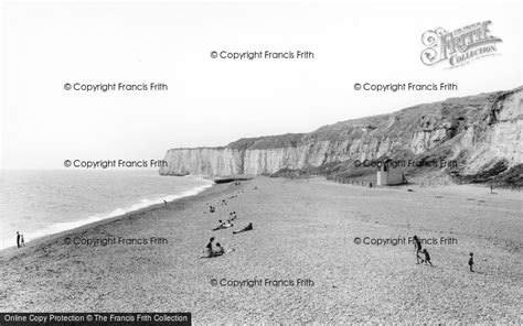 Photo Of Newhaven The Cliffs From Breakwater C1960