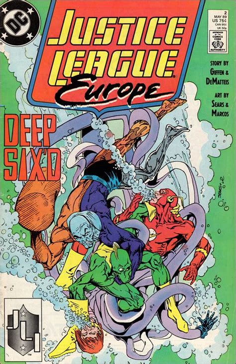 Justice League Europe 2 A May 1989 Comic Book By Dc