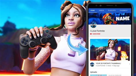 How To Make 3d Fortnite Thumbnails Androidios Easy