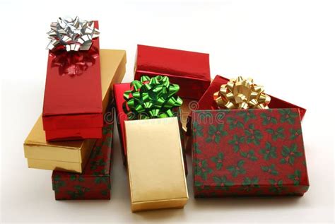 Christmas Packages Stock Photo Image Of Season Holiday 4214342