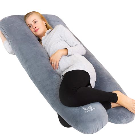 Buy Aviiator® Pregnancy Pillow For Side Ing Extra Filled Large U Shape Full Body Pillow Soft