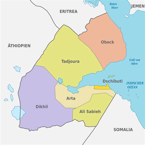 Quelles Sont Les Régions De Djibouti