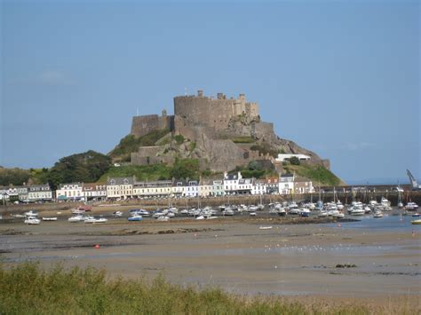 Mont Orgueil Castle The Most Iconic Building Of Jersey Island Photo