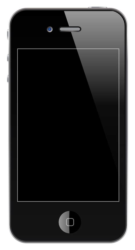 Free Iphone Clipart Smartphone Image 0 Png