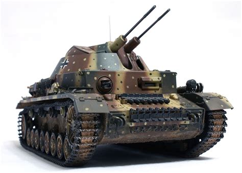 Kühle schale, heisses herz luftgekühlte außenwände und ein speziell entwickeltes abbrandsystem, sorgen dafür, dass sich dort niemand die. Flakpanzer IV Kugelblitz — Каропка.ру — стендовые модели ...