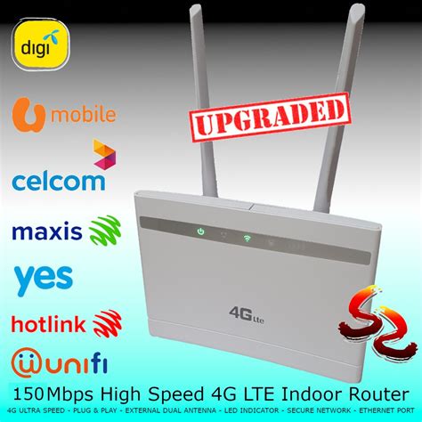 Here you may to know how to get free sim card unifi. Upgraded CPE LTE 4G Sim Card modem CP101 unlimited hotspot ...
