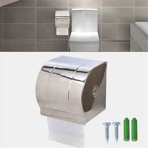 Search results for waterproof toilet paper holder. Stainless Steel Waterproof Toilet Paper Holder Roll Tissue ...