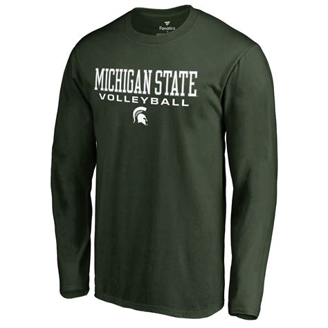 Mens Fanatics Branded Green Michigan State Spartans True Sport