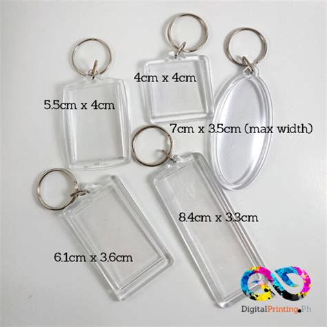 Personalized Acrylic Keychains No Minimum Order Philippines Delivery