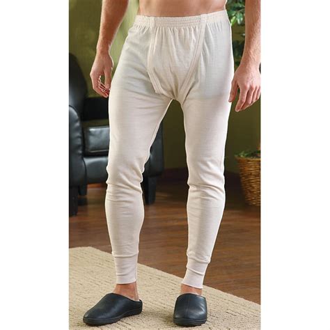 4 New Italian Military Surplus Long Johns Off White 210953 Military Underwear And Long Johns
