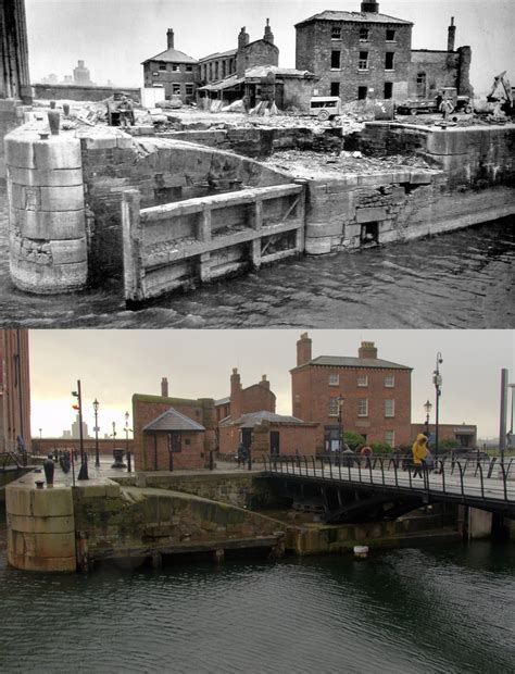 Albert Dock, Liverpool, 1980s and 2018 | Liverpool england, Liverpool waterfront, Liverpool history