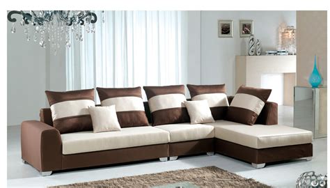 Edge trim and fine artisan details. China Brown Color Sofa (F8003-3) - China Sectional Sofas, Sofa Furniture