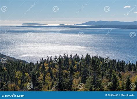 Forillon National Park Gaspe Peninsula Stock Image Image Of Water