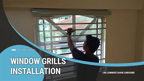 Window Grills Installation Pag Kabit Ng Barandilya Jcs Metal Work