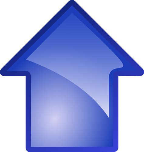 Flecha Azul Yendo Gráficos Vectoriales Gratis En Pixabay Pixabay